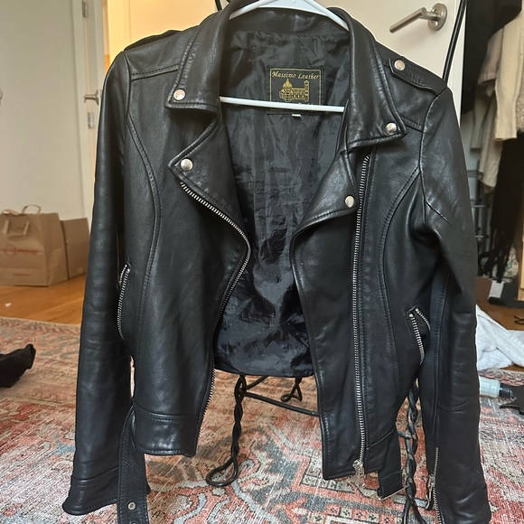 Gorgeous Authentic Italian Leather Jacket- Firenze - Picture 3 of 11